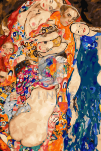 Malowanie po numerach «Gustav Klimt. Panna młoda (fragment)»