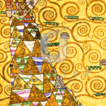 Malowanie po numerach «Gustav Klimt. Oczekiwanie»