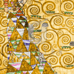 Malowanie po numerach «Gustav Klimt. Oczekiwanie /Złota seria/»