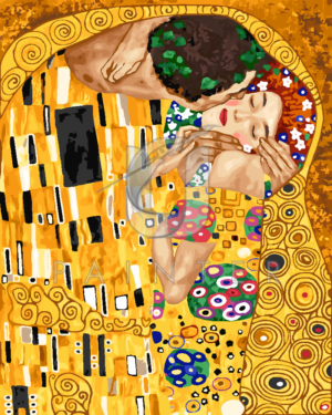 Malowanie po numerach Malowanie po numerach «Gustaw Klimt. Pocałunek (fragment)» фото