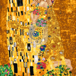 Malowanie po numerach «Gustav Klimt. Pocałunek (fragment II)»