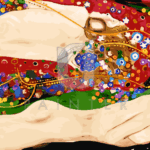 Malowanie po numerach «Gustav Klimt. Węże wodne II»