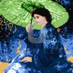 Malowanie po numerach Malowanie po numerach «Guy Rose. Zielony parasol»