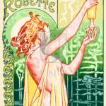 Malowanie po numerach «Henri Privat-Livemont. Absynt Robette»