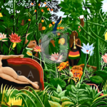 Malowanie po numerach Malowanie po numerach «Henri Rousseau. Sen»