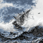 Malowanie po numerach «Iwan Ajwazowski. Sztorm»