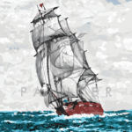 Malowanie po numerach «James Gale Tyler. Powrót do domu»