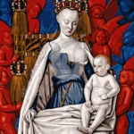 Malowanie po numerach «Jean Fouquet. Madonna z Dzieciątkiem wśród Aniołów»