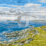 Malowanie po numerach «John Brett. Aleja Garrison na wyspie St Mary’s