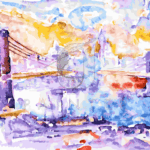 Malowanie po numerach «John Marin. Most Brookliński»