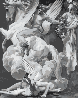 Malowanie po numerach Malowanie po numerach «John Singer Sargent. Perseusz na pegazie zabijający Meduzę» фото
