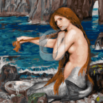 Malowanie po numerach «John William Waterhouse. Syrena»