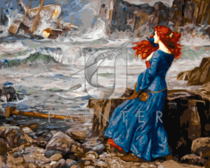 Malowanie po numerach Malowanie po numerach «John William Waterhouse. Miranda i burza» фото