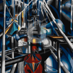 Malowanie po numerach «Joseph Stella. Most Brookliński»