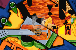 Malowanie po numerach Malowanie po numerach «Juan Gris. Martwa natura z gitarą» фото