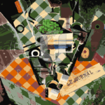 Malowanie po numerach «Juan Gris. Martwa natura z obrusem w kwadraty»