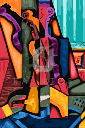 Malowanie po numerach Malowanie po numerach «Juan Gris. Skrzypce i gitara» фото