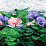 Malowanie po numerach «Karl Hagemeister. Lilie wodne (1881)»