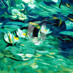 Malowanie po numerach «Karl Hagemeister. Lilie wodne (1902)»