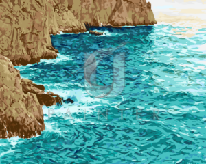Malowanie po numerach Malowanie po numerach «Karl Theodor Boehme. Skaliste wybrzeże Capri» фото