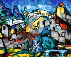 Malowanie po numerach Malowanie po numerach «Konrad Mägi. Krajobraz Capri»