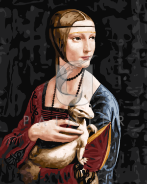 Malowanie po numerach Malowanie po numerach «Leonardo da Vinci. Dama z gronostajem» фото