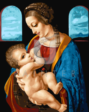 Malowanie po numerach Malowanie po numerach «Leonardo da Vinci. Madonna Litta» фото