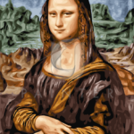 Malowanie po numerach Malowanie po numerach «Leonardo da Vinci. Mona Lisa»