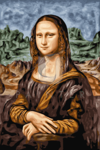 Malowanie po numerach «Leonardo da Vinci. Mona Lisa»