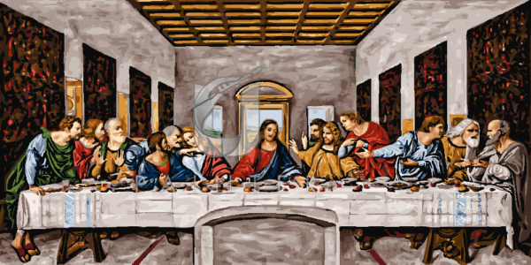 Malowanie po numerach Malowanie po numerach «Leonardo da Vinci. Ostatnia wieczerza» фото