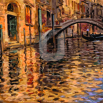Malowanie po numerach Malowanie po numerach «Louis Aston Knight. Pont del Angelo