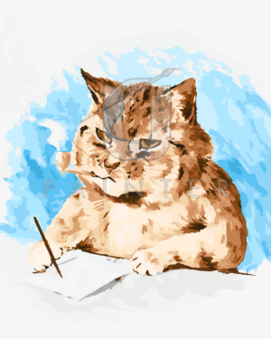 Malowanie po numerach Malowanie po numerach «Louis Wain. Kot piszący list» фото