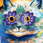 Malowanie po numerach Malowanie po numerach «Louis Wain. Szczęśliwy kot»