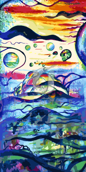 Malowanie po numerach Malowanie po numerach «Marat Miftiachov. Wieczorny krajobraz»