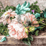 Malowanie po numerach «Margaretha Roosenboom. Martwa natura z piwoniami»