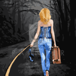 Malowanie po numerach «Nie patrząc wstecz»