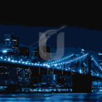 Malowanie po numerach «Światła nocnego miasta. Nowy Jork»