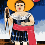 Malowanie po numerach «Niko Pirosmani. Dziewczynka z balonikiem»