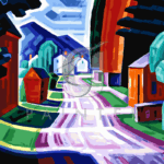 Malowanie po numerach «Oscar Florianus Bluemner. Forma i światło