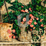 Malowanie po numerach «Paul Cézanne. Martwa natura z begoniami»