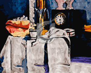 Malowanie po numerach Malowanie po numerach «Paul Cézanne. Martwa natura z czarnym zegarem» фото