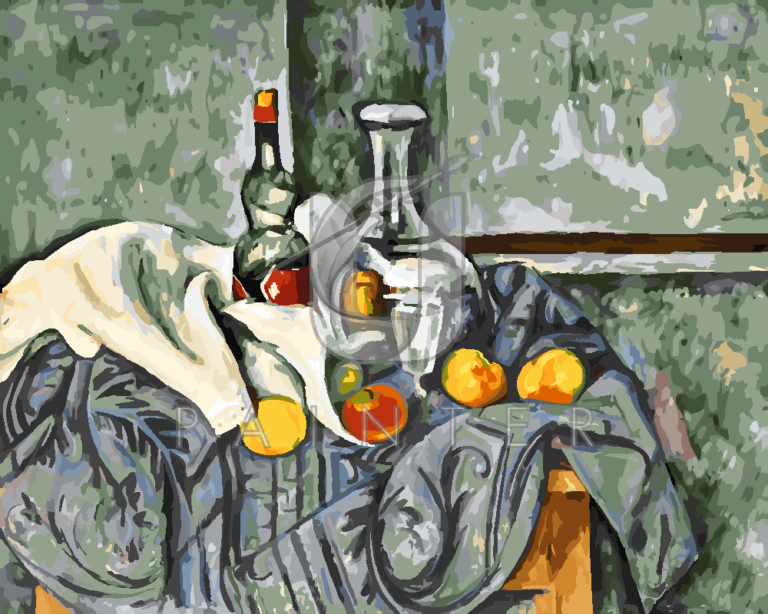 Paul Cezanne Martwa Natura Z Wazonem Cukiernicą I Jabłkami Malowanie po numerach «Paul Cézanne. Martwa natura z jabłkami i