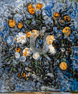 Malowanie po numerach «Paul Cézanne. Wazon z kwiatami»