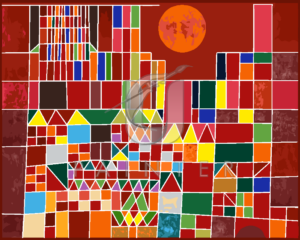 Malowanie po numerach Malowanie po numerach «Paul Klee. Zamek i słońce» фото
