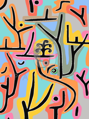 Malowanie po numerach Malowanie po numerach «Paul Klee. Park w pobliżu Lu» фото