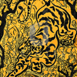 Malowanie po numerach «Paul Ranson. Tygrys w dżungli»