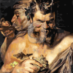 Malowanie po numerach «Peter Paul Rubens. Dwóch Satyrów»
