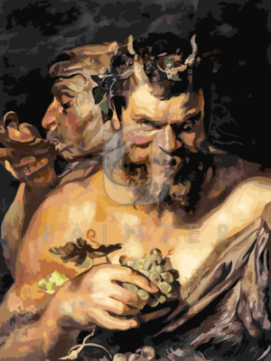 Malowanie po numerach Malowanie po numerach «Peter Paul Rubens. Dwóch Satyrów»