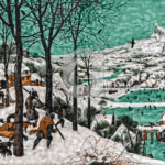 Malowanie po numerach «Pieter Bruegel Starszy. Myśliwi na śniegu»