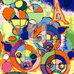 Malowanie po numerach «Robert Delaunay. Hołd dla Bleriota»